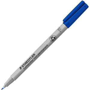 Staedtler Folienschreiber Lumocolor 316-3, non permanent, Strichbreite 0,6 mm, blau