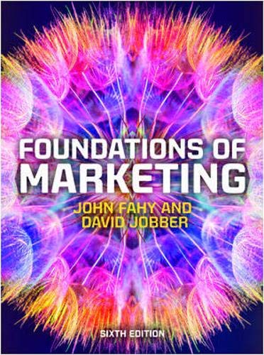 John Fahy - Foundations of Marketing - Preis vom 09.10.2026 07:28:09 h