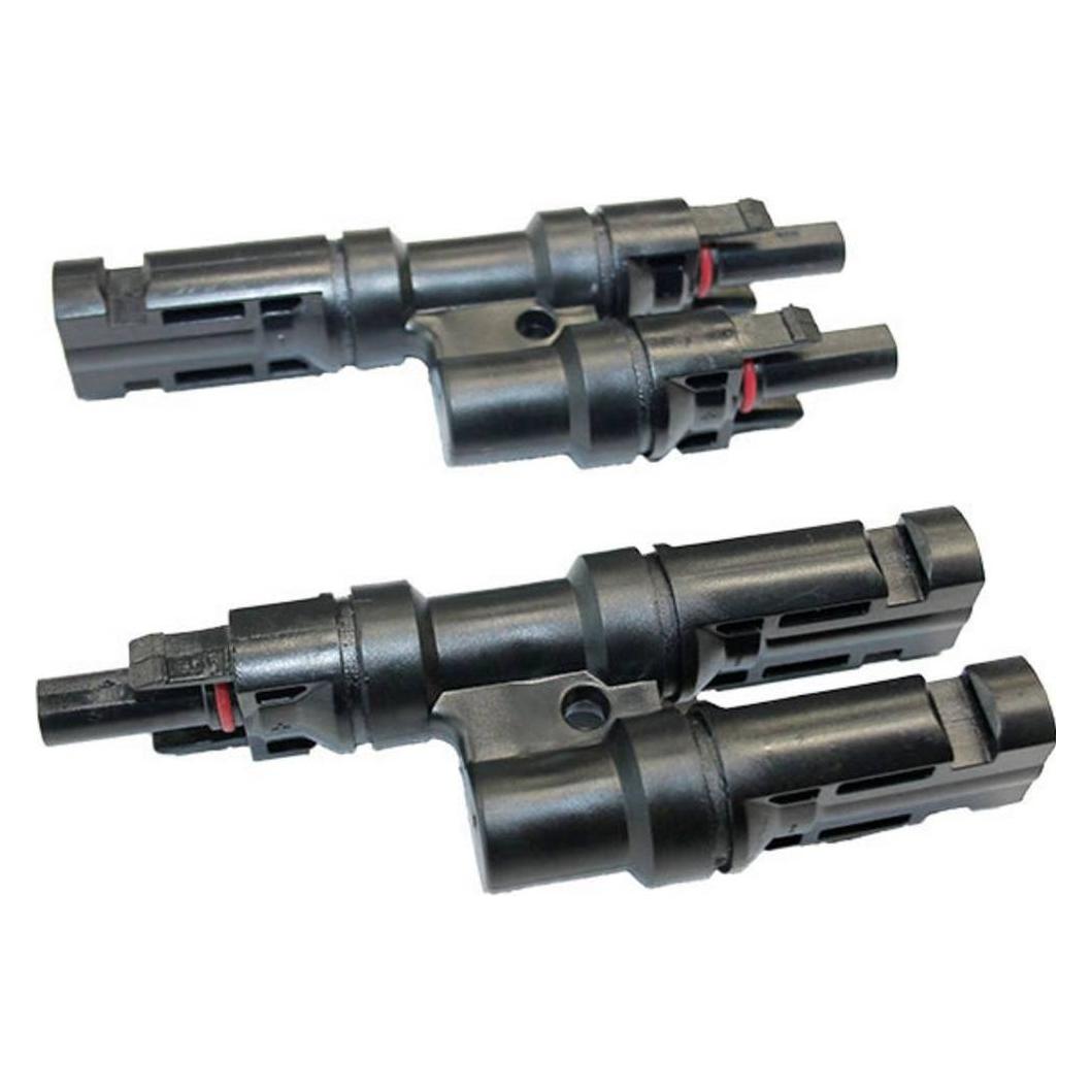 Phaesun Adapter QuickClip4 Set 2in1, short (Solarstecker) (391825)