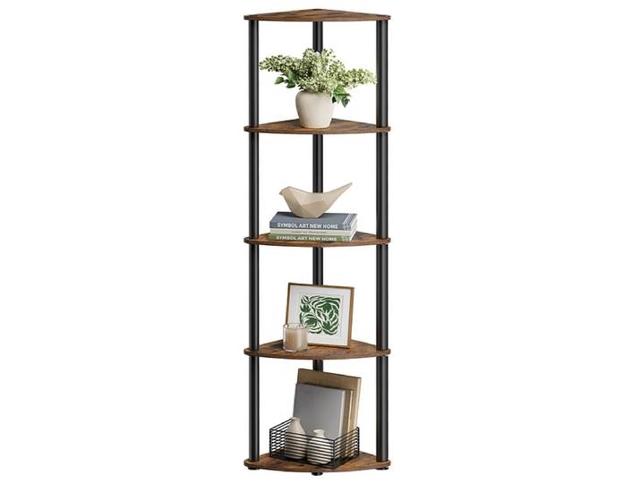 Eckregal SONGMICS RUSTIK 38.3x28.8x139cm spanplatte