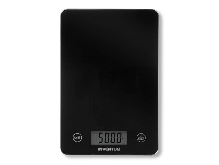 Inventum WS305B Keuken weegschaal Zwart