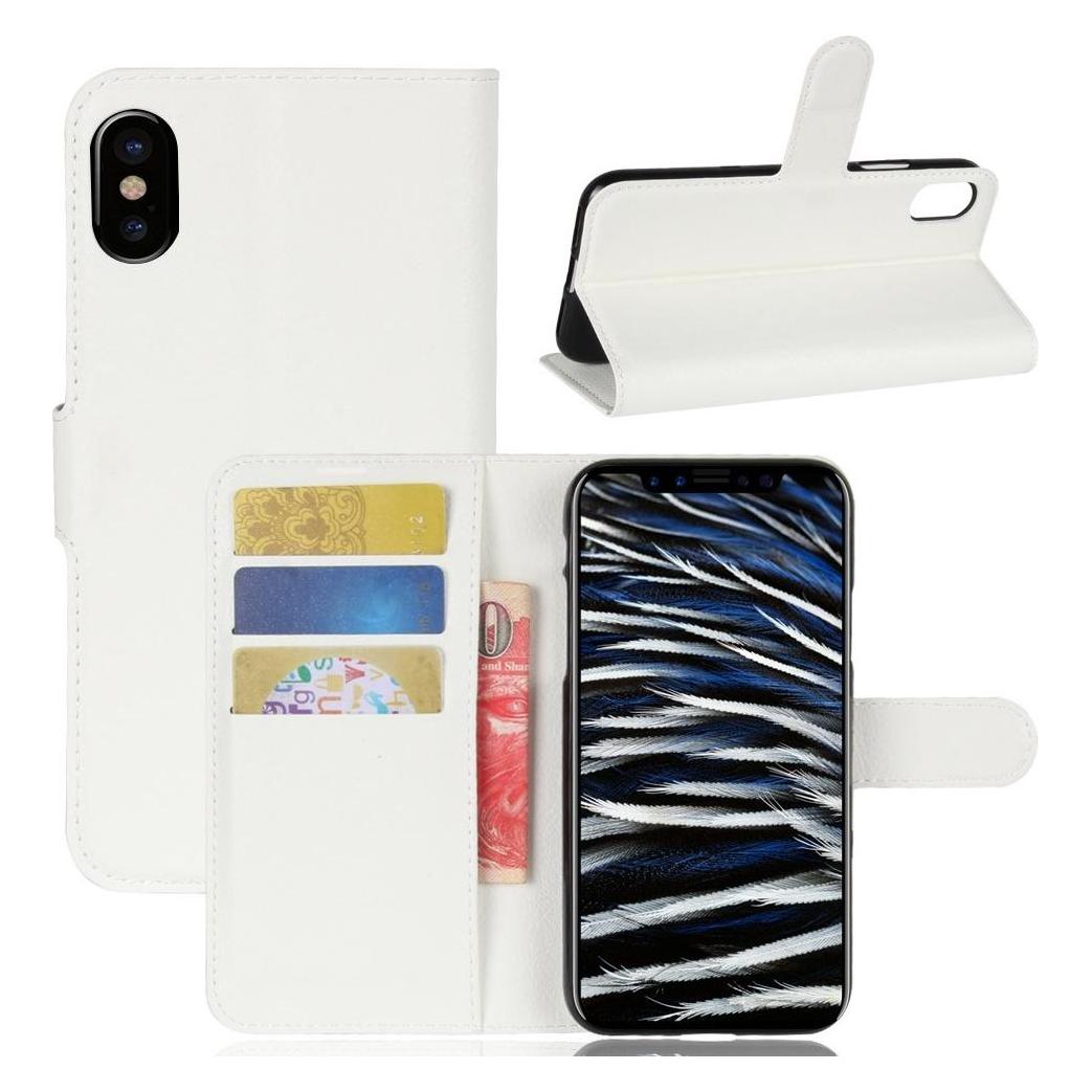 Cover-Discount Leder Etui Kartenfächer (Apple iPhone X, Apple iPhone XS) (10118126B)