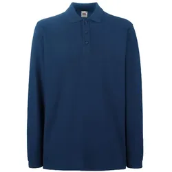 Langarm Polo-Shirt "F541N" Premium - M - navy
