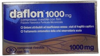 SERVIER ITALIA SpA DAFLON-1000 30 Cpr 1000mg