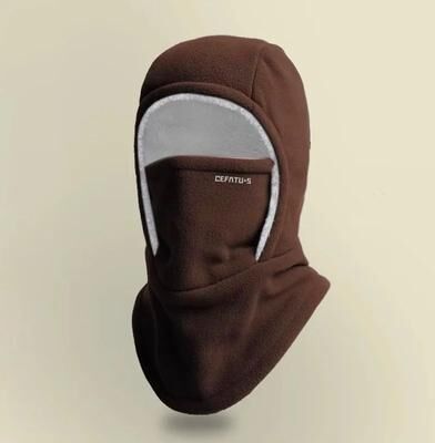 Inspired Living Thermal Windproof Balaclava Mask For Cycling, Skiing & Motorcycle Riding coffee
