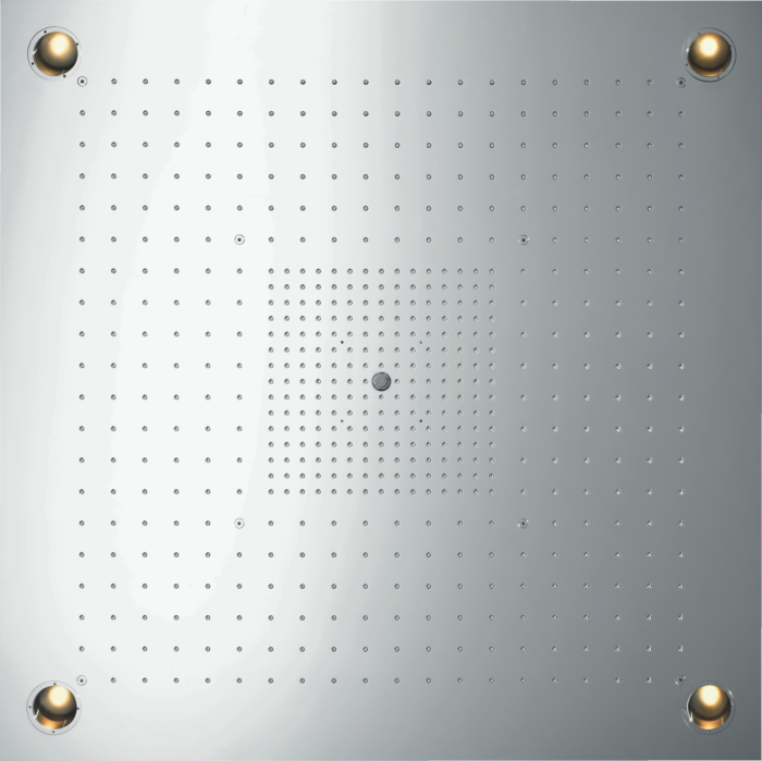Hansgrohe Kopfbrause Axor Starck ShowerHeaven 970 x 970 mm, mit Beleuchtung, edelstahl 10623800