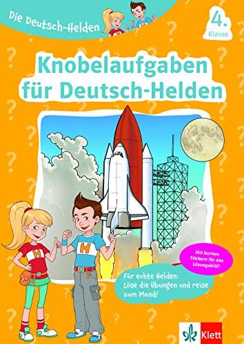 Klett Die Deutsch-Helden: Knobelaufgaben für Deutsch-Helden 4. Klasse: Grundschule (mit Stickern) - Preis vom 09.10.2026 07:28:09 h