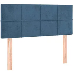 vidaXL, Boxspringbett, Pasonberg (Block mit Quadraten) (120 x 190 cm)