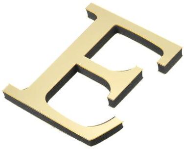 Uplift Picks Light Gold Acrylic Mirror Letters For Stylish Personalized Wall Decor Display e