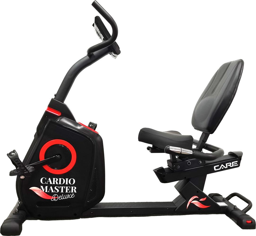 Care Fitness CARDIO MASTER DELUXE, Schwarz, Magnetischer Fahrradtrainer