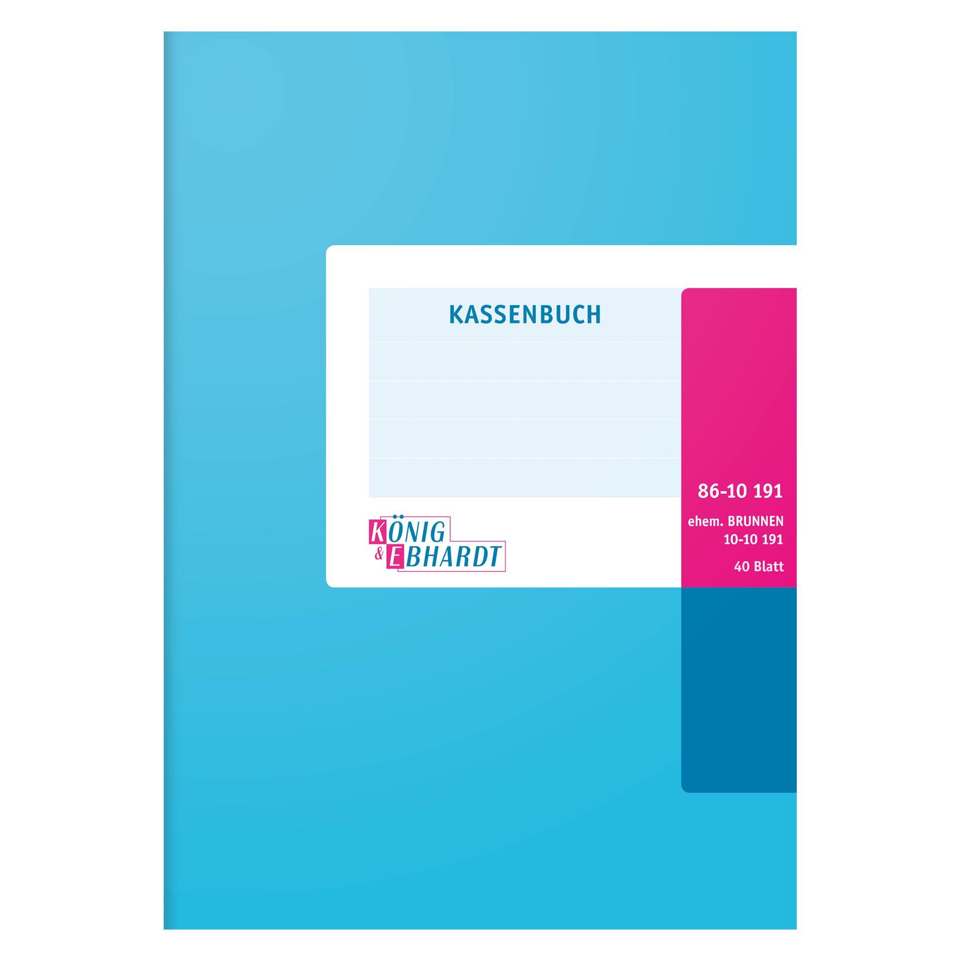 König & Ebhardt Kassenbuch A5 40 Blatt kartoniert (86-10191)