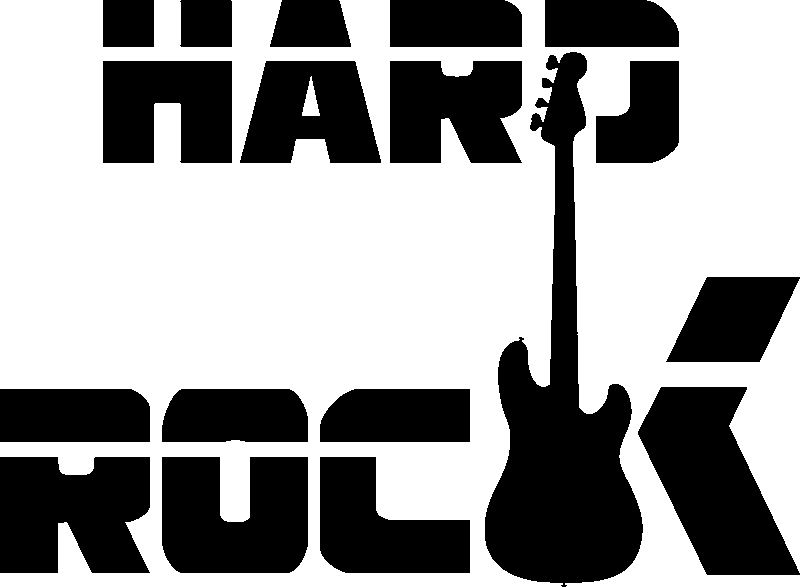 Ambiance-sticker Sticker Design Hard rock