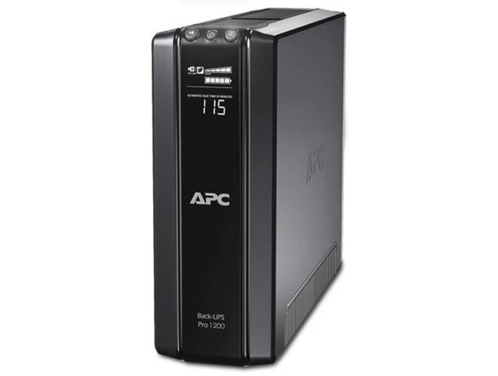 APC BR1200G-FR, 1200 VA, 720 W, 50/60 Hz, 445 J, 45 dB, Sealed Lead Acid (VRLA)