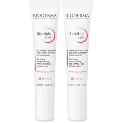 Bioderma Sensibio Eye Augenpflege Gel 2x 2x15 ml