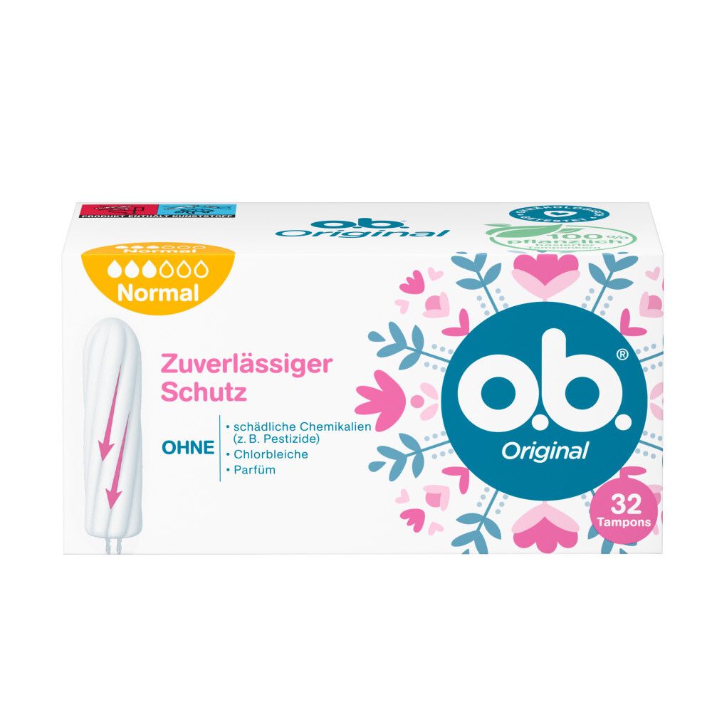 O.b. Tampons normal 32 St Tampon