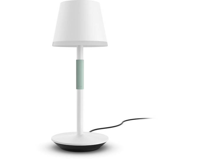 Philips HUE Akku-Tischleuchte Hue, Weiß, Metall, 35 cm, Smartphone-Steuerung, Lampen & Leuchten, Innenbeleuchtung, Tischlampen, Akku-Tischlampen