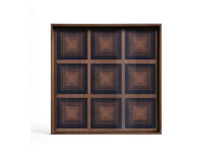 Notre Monde Tablett Tablett Ink Squares 51x51