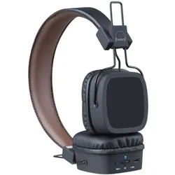 Helden Casque Micro Sans Fil compatible Evolution Bluetooth rechargeable (Noir) (Kabellos), Kopfhörer, Schwarz