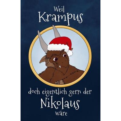 Weil Krampus doch eigentlich gern der Nikolaus wäre, Taschenbuch von Malin Hauch, Bookmundo Direct, 978-3-9860108-1-2