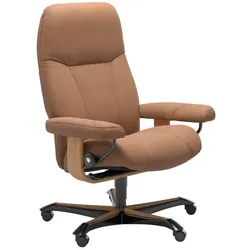 Stressless Bürostuhl Consul Office Leder Braun Batick Latte M (Medium)