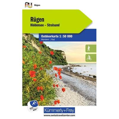 Kümmerly+Frey Outdoorkarte Deutschland 14 Rügen 1:50.000, Sonstige von , Kümmerly+Frey, 978-3-259-30036-7