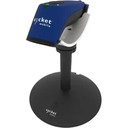 Socket ScanO S720 Linear Barcode & QR Code Reader Blue & Charging Stand (2D-Barcodes), Barcode Scanner, Blau