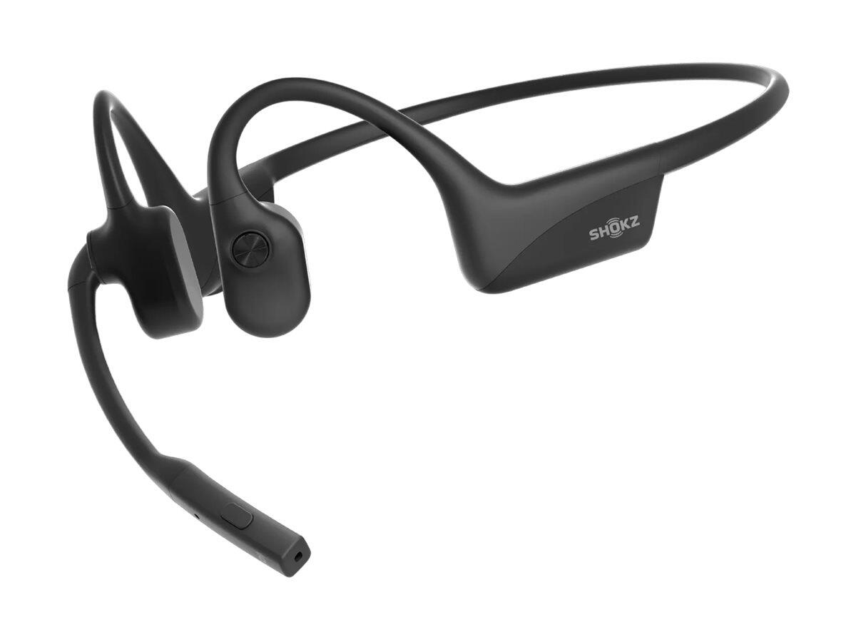 SHOKZ OpenComm2 Stereo-Bluetooth Knochenschall-Headset C120-AN-BK-EU-000