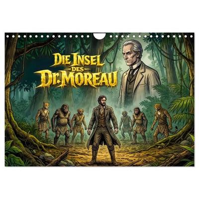 Die Insel des Dr. Moreau (Wandkalender 2027 DIN A4 quer), CALVENDO Monatskalender