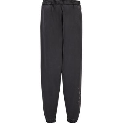 Jogginghose KARL KANI "Karl Kani Karl Kani Autograph Heavy Os Sweatpants", Herren, Gr. S, US-Größen, schwarz, 100% Baumwolle, unifarben, oversize, Hosen Jogginghose