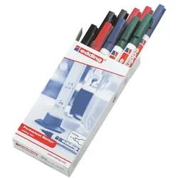 Edding 10er-Pack Permanent-Marker »404« blau