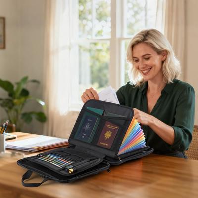 Smart Shopping Spot Fireproof Document Box With Lock Waterproof Hard Case Organizer For Legal Files, Valuables & Laptop Fireproof Document Box With Lock Waterproof Hard Case Organizer For Legal Files, Valuables & Laptop