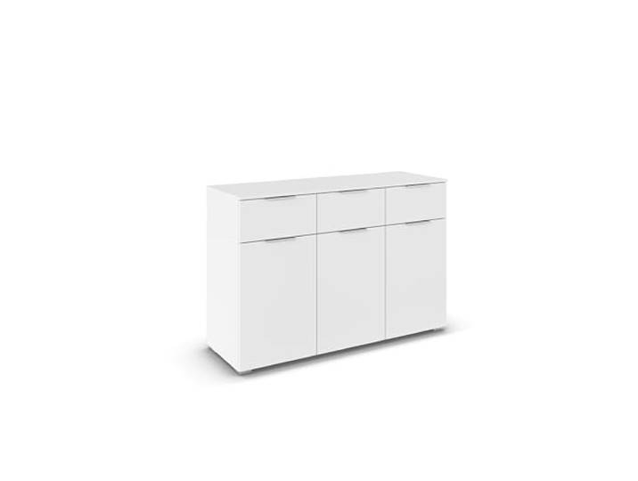 Rauch Möbel Alabama, Kommode, Farbe Weiß, Maße 120x81x42 cm