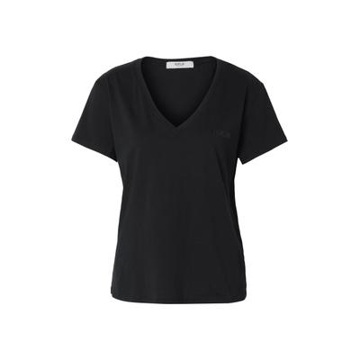 T-Shirt REPLAY "Replay T-Shirts FP", Damen, Gr. XS, schwarz, 100% Baumwolle, unifarben, normal, Rundhals, Shirts T-Shirt