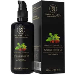 Satin Naturel Bio Jojobaöl kaltgepresst vegan 200 ml