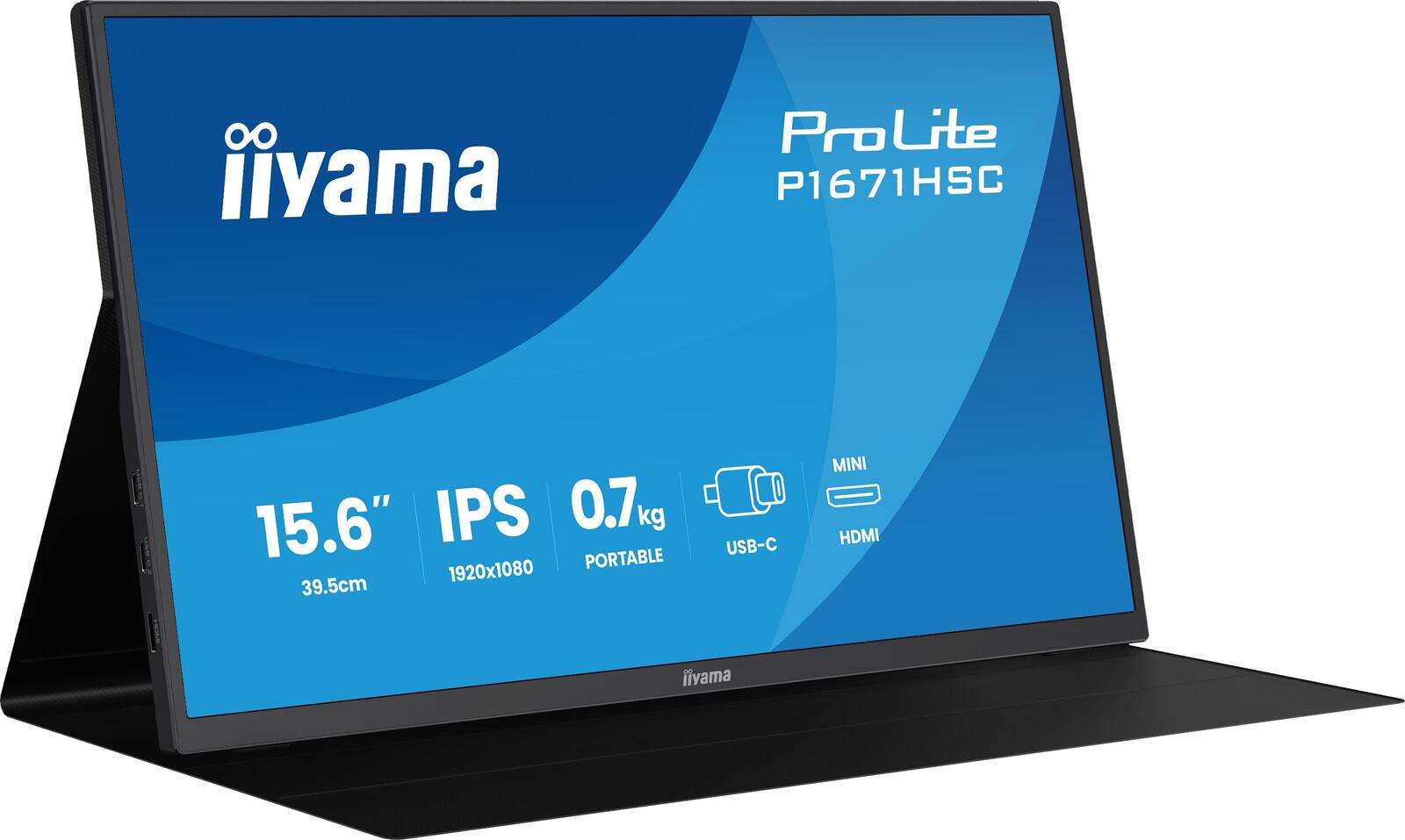 iiyama ProLite P1671HSC-B1 Monitor 39,5 cm (15.6")