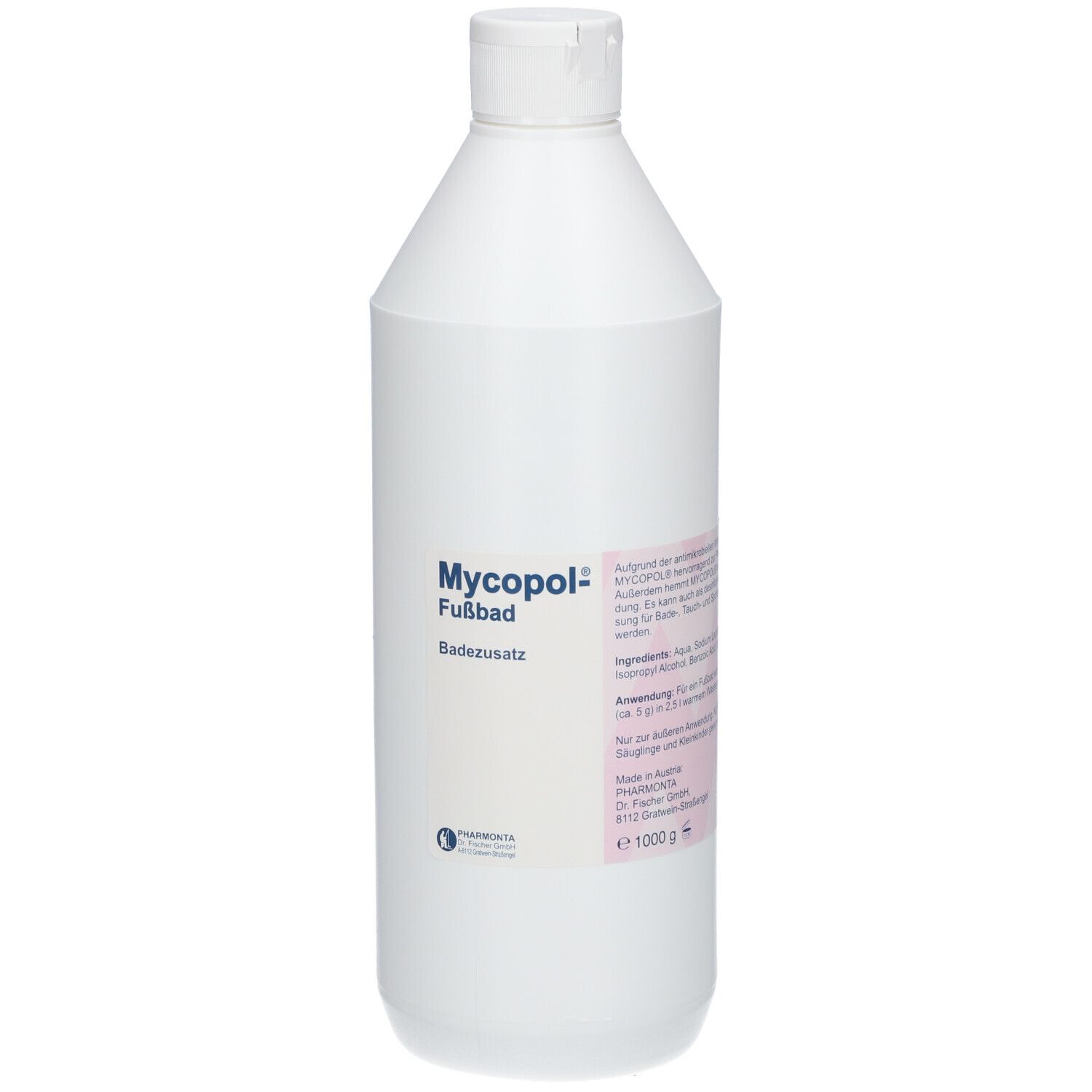 Mycopol Fussbad 1000 g Fußbad