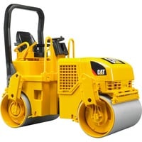 02433 CAT Tandem-Vibrationswalze, Modellfahrzeug gelb/schwarz