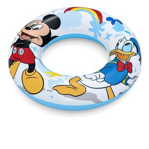 Bestway Schwimmring 91004, aus PVC, Disney Mickey & Friends, bunt, ab 3 Jahre, Ø 48 x 11 cm