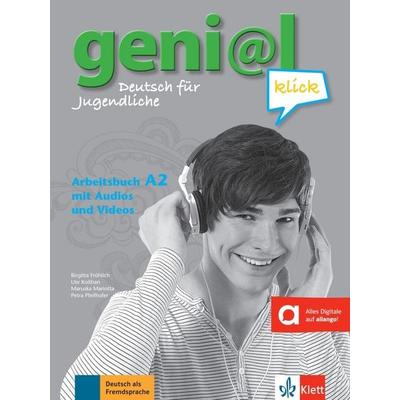 Geni@l klick A2 - Arbeitsbuch mit 2 Audio-CDs, Taschenbuch von Birgitta Fröhlich,Ute Koithan,Maruska Mariotta,Petra Pfeifhofer, Klett Sprachen GmbH,