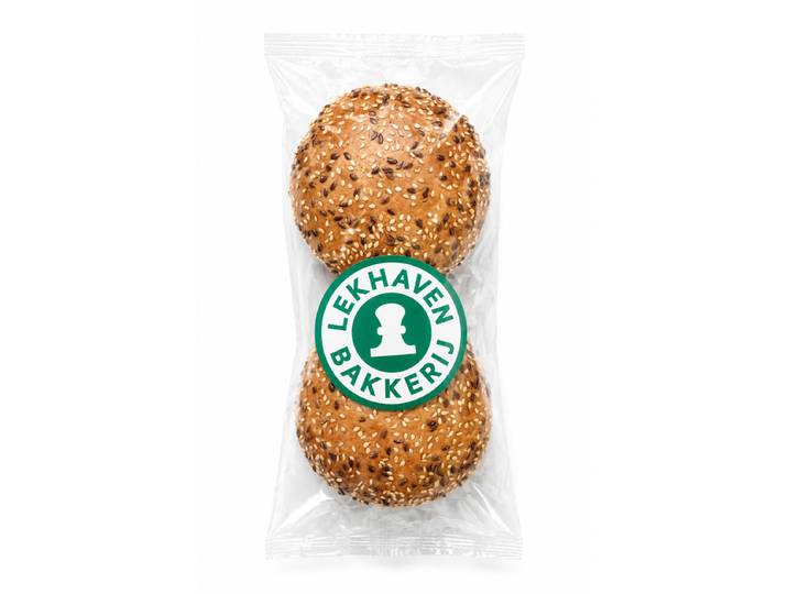 Lekhaven Bakkerij Brioche Hamburger Broodjes 2 x 50 g