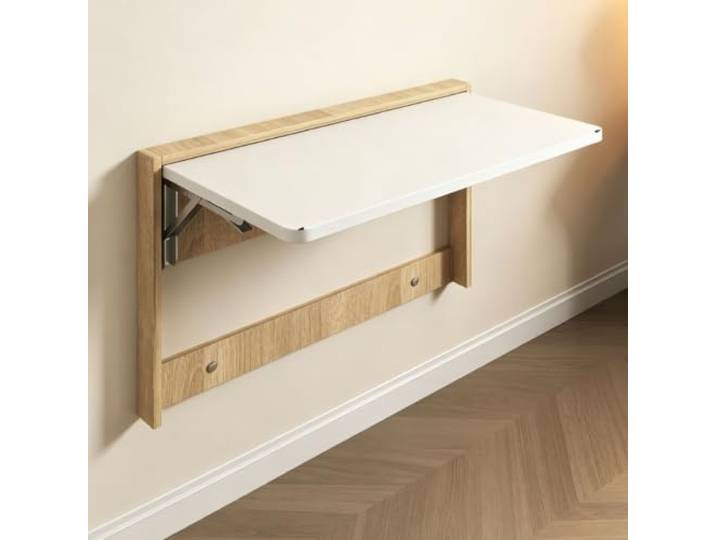 An der Wand montierter, klappbarer Esstisch mit 90-Grad-Klappmechanismus For Zuhause, Büro, Küche, Waschküche(C,59*39cm)