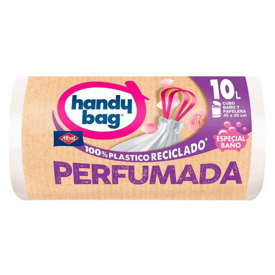 Handy Bag bathroom trash bag 10 l (45 x 45 cm) 12 uds (12x, 10 l) (59442145)