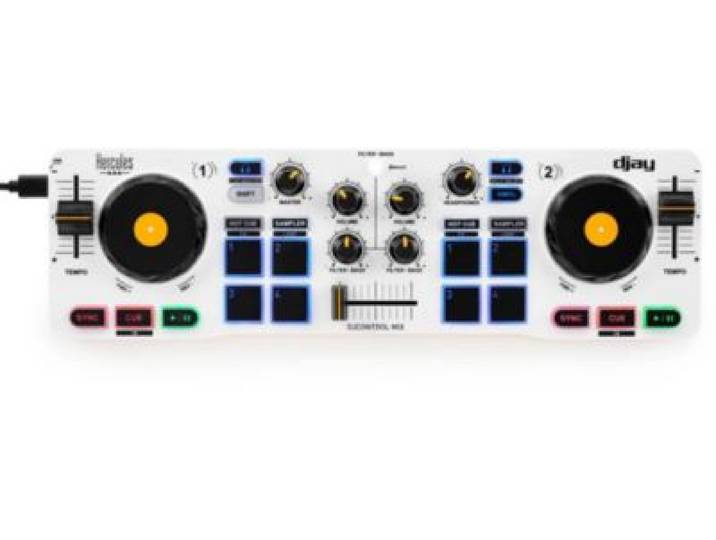 Hercules - Contrôleur Usb Dj Control Mix