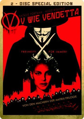 Hugo Weaving - V wie Vendetta (2 DVDs, Limited Edition, Steelbook) [Special Edition] - Preis vom 06.10.2026 07:26:00 h