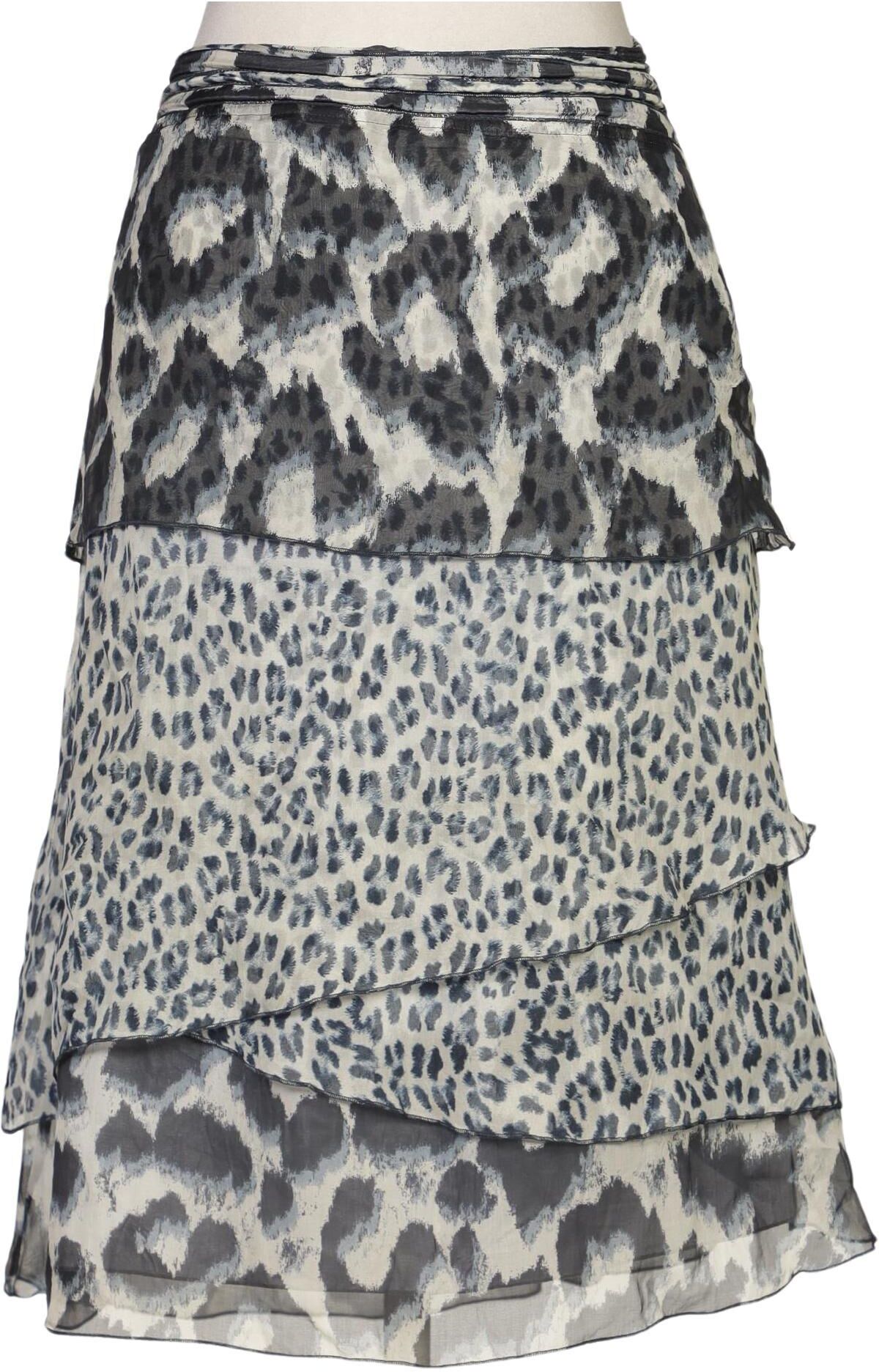 Gerry Weber Damen Rock, Mehrfarbig, Gr. EU 40, Seide / Viskose - Second Hand