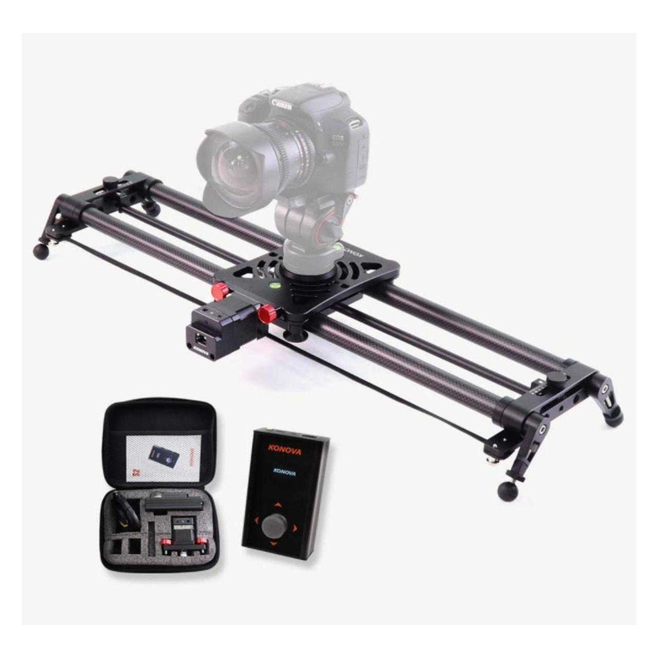 Konova Slider P1 80cm Carbon Kit mit Motor KMS-S2 (Carbon) (KN-P180-S2)
