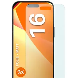 moex FlexProtect iPhone 16 Schutzfolie Matt