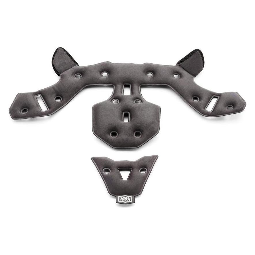 100% Aircraft 2 crown liner Ersatzpolster für Aircraft 2 - black/grey (HU-HLT-9200/29/L/XL)