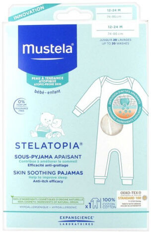 Mustela Stelatopia Pijama Calmante Cutâneo 12-24 meses 1 unidade