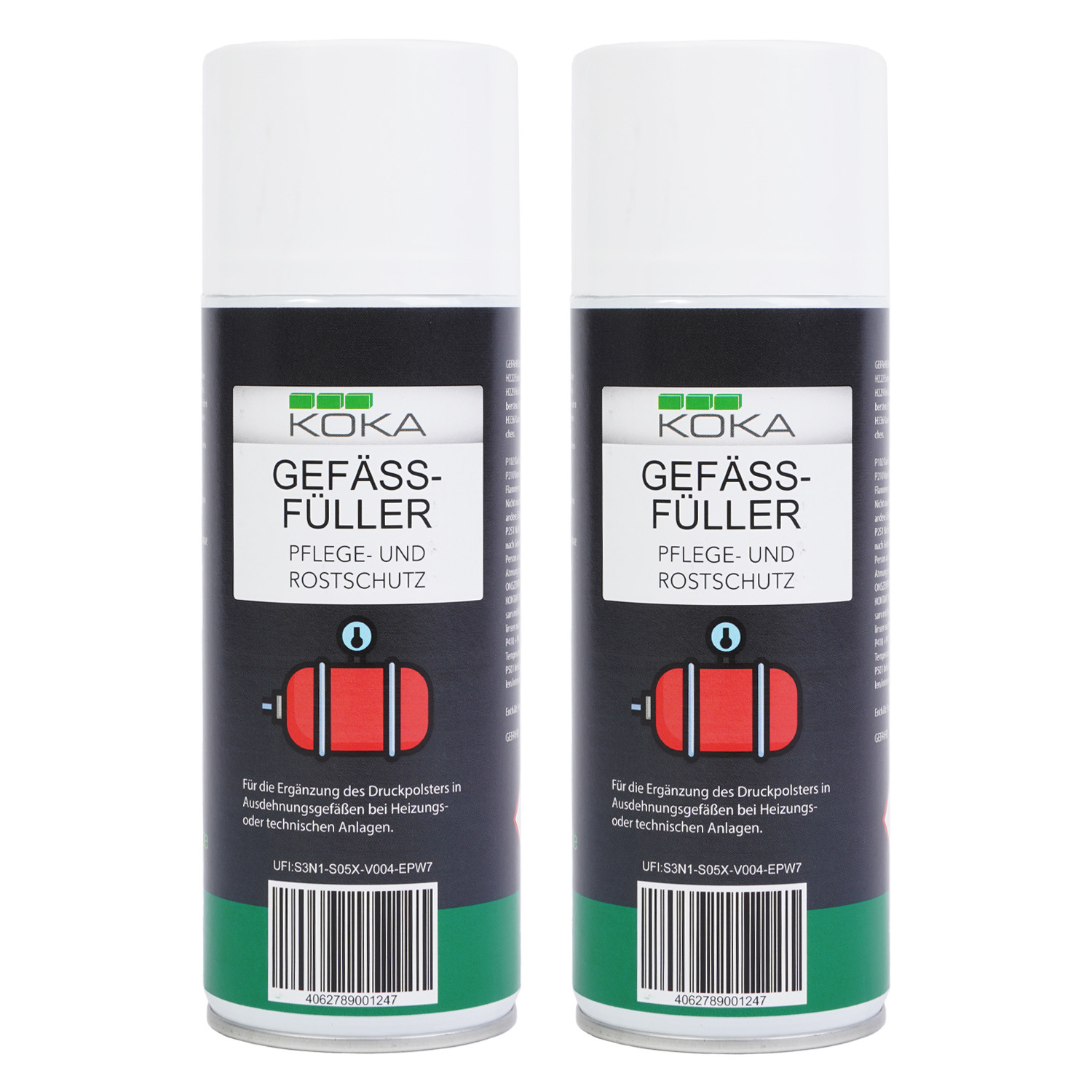 KOKA Vloeistofvervuller 2x 400 ml